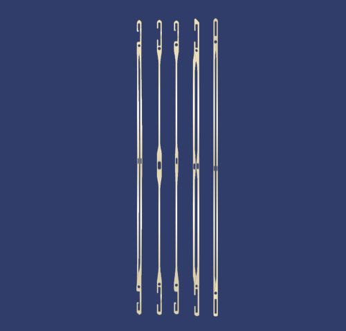 Riderless Stainless Steel Wire Healds Riderless Stainless Steel Wire Healds